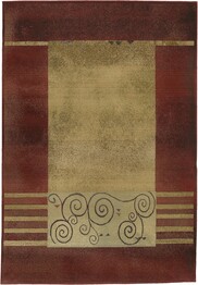 Oriental Weavers Generations 213R1 Red and  Beige