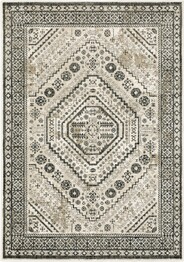 Oriental Weavers Georgia 659C0 Ivory and  Grey