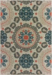 Oriental Weavers Latitude 1903W Grey and  Teal