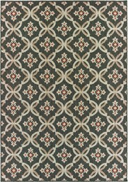 Oriental Weavers Latitude 1904K Grey and  Orange