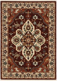 Oriental Weavers Lilihan 5502C Red and  Ivory