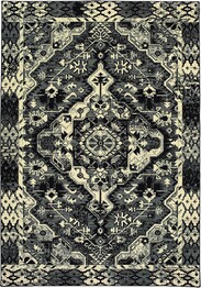 Oriental Weavers Luna 5603K Black and  Ivory