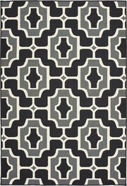 Oriental Weavers Marina 1491Z Black and  Grey