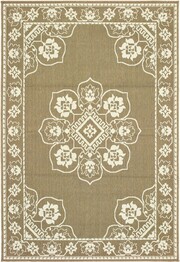 Oriental Weavers Marina 7764J Tan and  Ivory