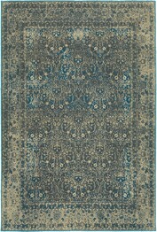 Oriental Weavers Pasha 1337B Navy and  Grey