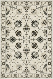 Oriental Weavers Raylan RAY03 Ivory and  Grey