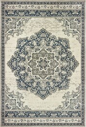 Oriental Weavers Richmond 5504I Ivory and  Navy