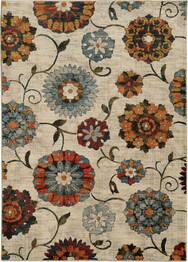 Oriental Weavers Sedona 6361A Ivory and  Multi