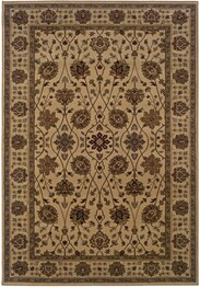 Oriental Weavers Tybee 733I6 Beige and  Green