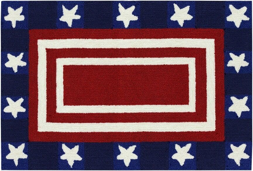 Trans Ocean Frontporch Patriotic Pendant Red 4637/24