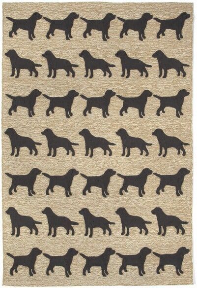 Trans Ocean Frontporch Doggies Black 1467/48