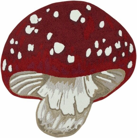 Trans Ocean Frontporch Shroom Red 4639/24