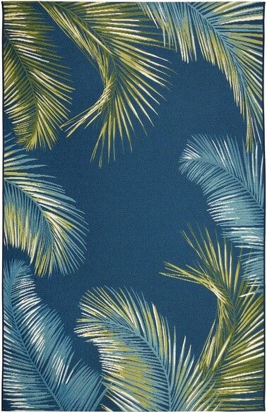 Trans Ocean Marina Palm Border Navy 8151/33