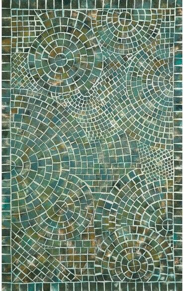 Trans Ocean Visions V Arch Tile Lapis 3257/03