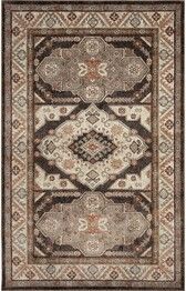 Trans Ocean Ariana Floral Medallion Earth 9226/48