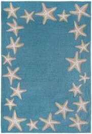 Trans Ocean Capri Starfish Border Aqua 1710/04