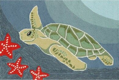 Trans Ocean Frontporch Sea Turtle Ocean 1431/04