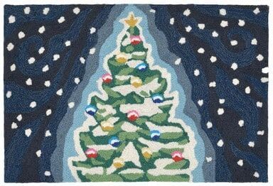 Trans Ocean Frontporch Xmas Tree Midnight 1844/47