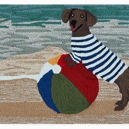 Trans Ocean Frontporch Coastal Dog Ocean 4496/04