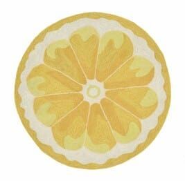 Trans Ocean Frontporch Lemon Slice Yellow 1556/09