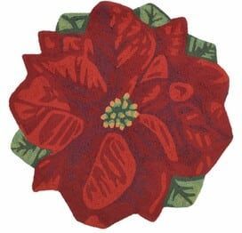 Trans Ocean Frontporch Poinsettia Red 2411/24