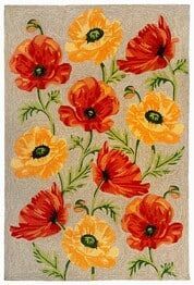 Trans Ocean Ravella Icelandic Poppies Neutral 2272/12