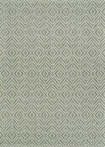 Couristan Recife Cabana Tile and Sage Leaf, Ivory Sage Leaf and Ivory 13184412