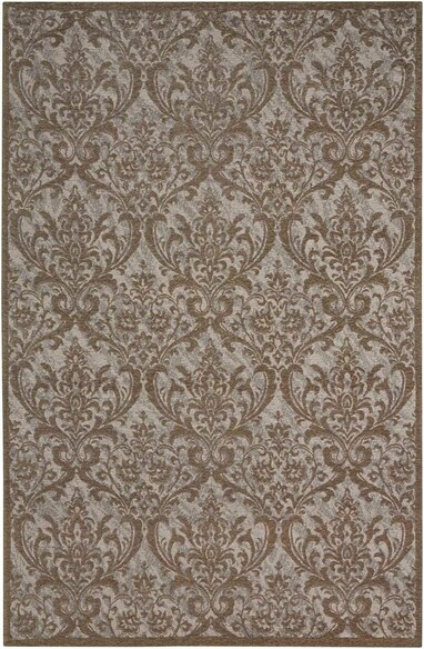 Nourison Damask DAS02 Grey