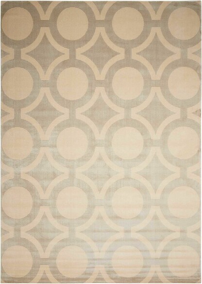 Nourison Luminance LUM01 Cream Grey