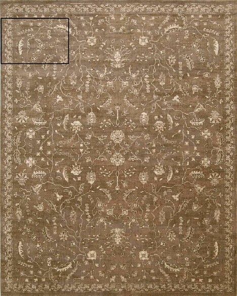 Nourison Silk Elements SKE02 Cocoa