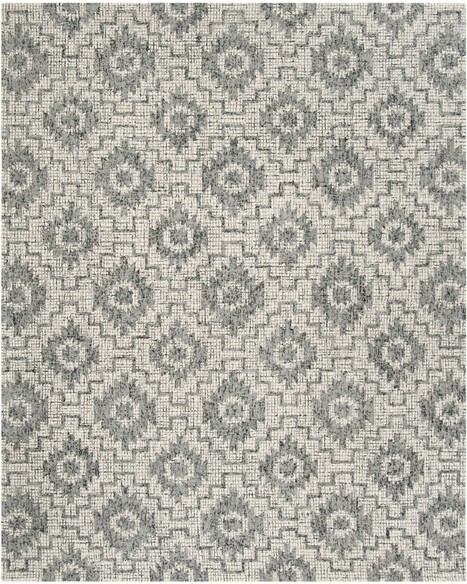 Safavieh Abstract ABT202A Ivory and Dark Grey