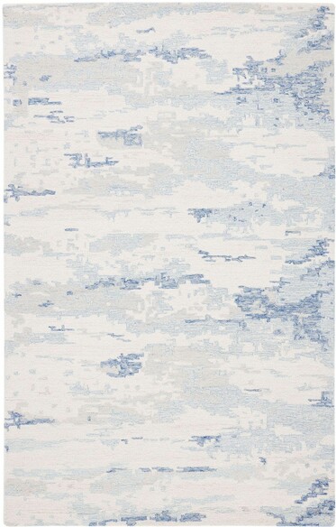 Safavieh Abstract ABT465A Ivory and Blue