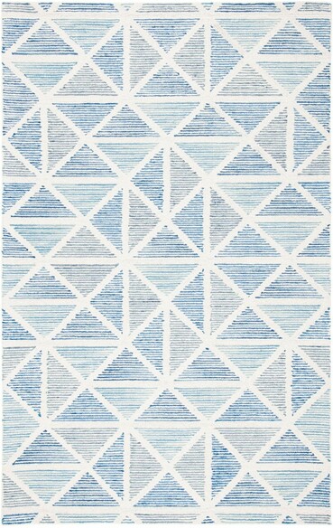 Safavieh Abstract ABT655A Ivory and Blue