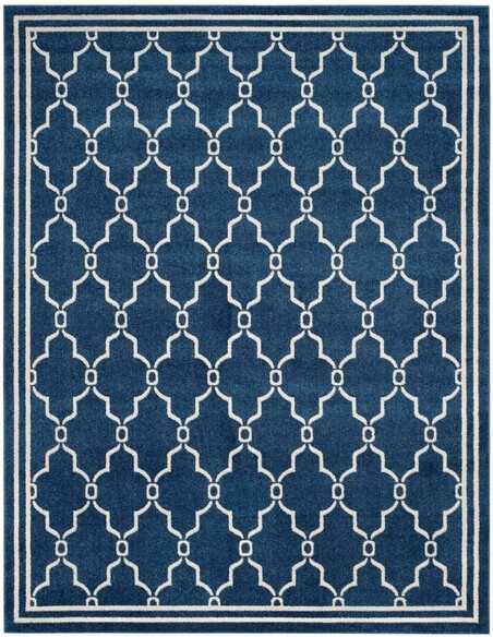 Safavieh Amherst AMT414P Navy and Beige