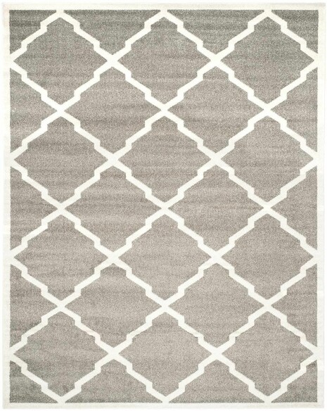 Safavieh Amherst AMT421R Dark Grey and Beige