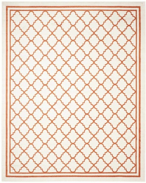 Safavieh Amherst AMT422F Beige and Orange