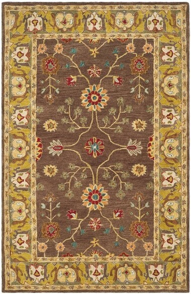 Safavieh Anatolia AN562A Brown and Gold