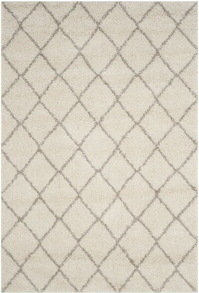 Safavieh Arizona Shag ASG742A Ivory and Beige