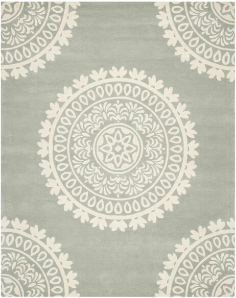 Safavieh Bella BEL122A Grey and Ivory