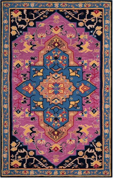 Safavieh Bellagio BLG506A Pink and Multi