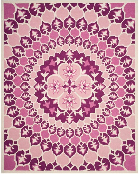 Safavieh Bellagio BLG610A Pink and Ivory