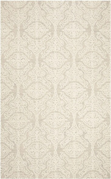 Safavieh Blossom BLM112G Silver and Ivory