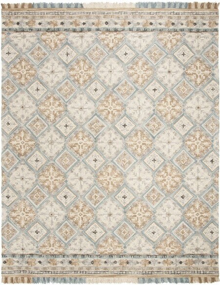 Safavieh Blossom BLM421A Beige and Light Blue