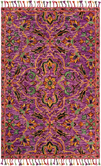 Safavieh Blossom BLM451A Purple and Multi