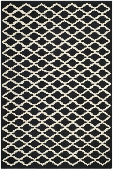 Safavieh Cambridge CAM137E Black and Ivory