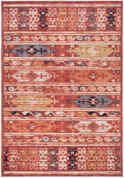 Safavieh Charleston CHL421Q Rust and Ivory