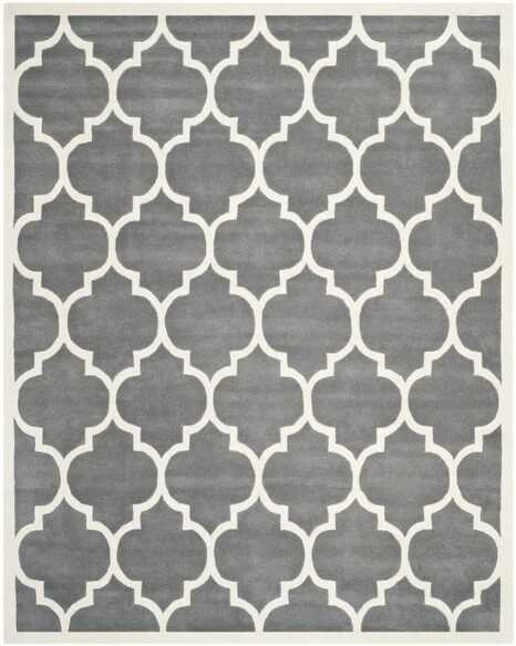 Safavieh Chatham CHT733D Dark Grey and Ivory