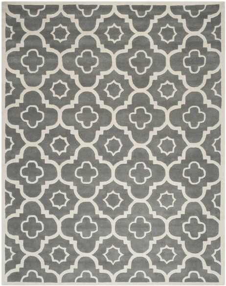 Safavieh Chatham CHT750D Dark Grey and Ivory