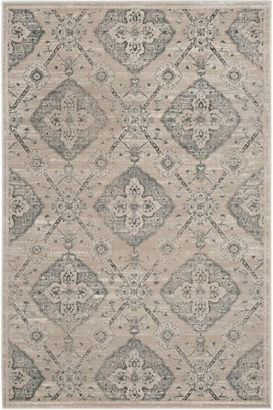 Safavieh Carnegie CNG623B Taupe and Light Blue