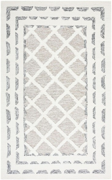 Safavieh Casablanca CSB982F Grey and Ivory